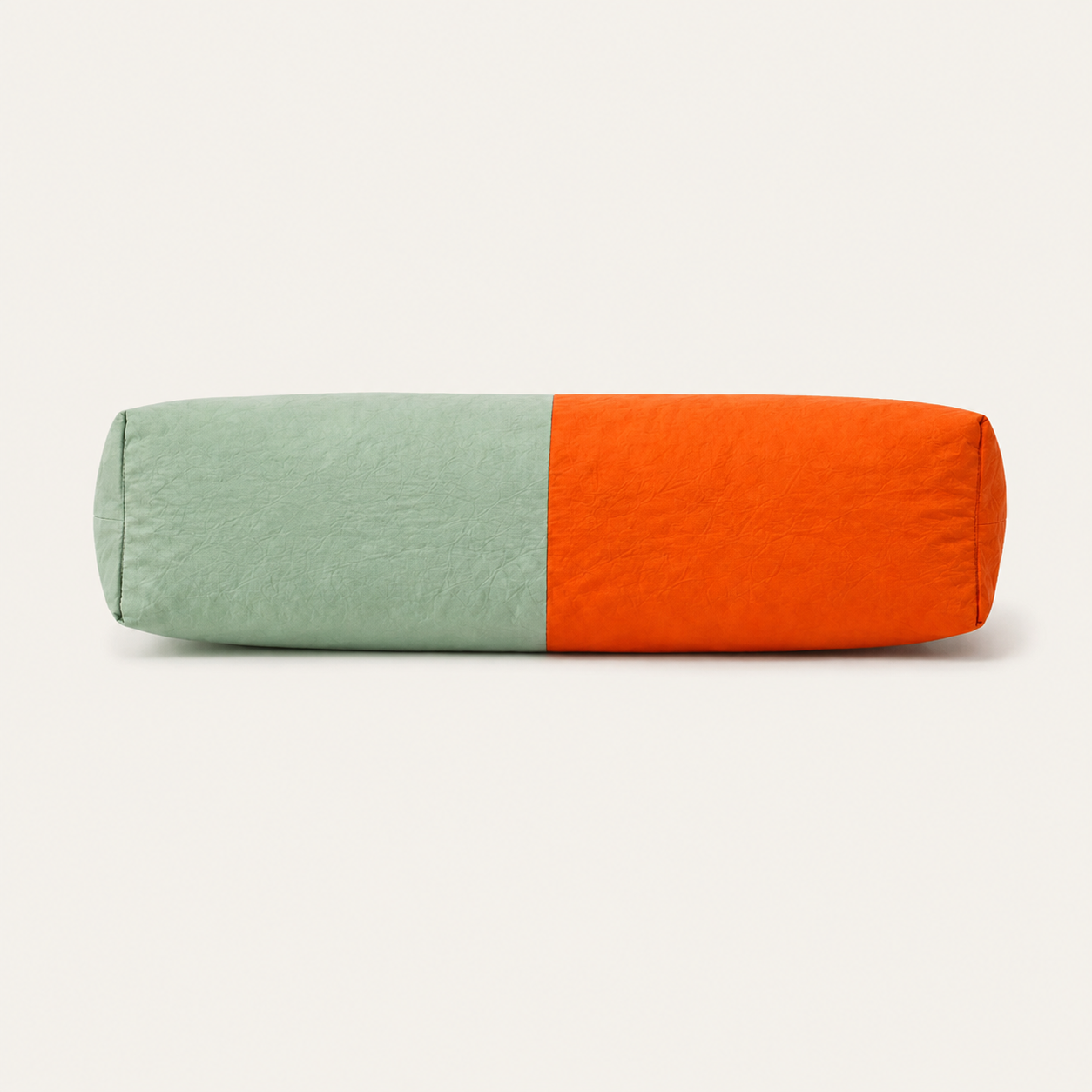 Grand Sac à Épaule Bicolore en Tissu Parachute