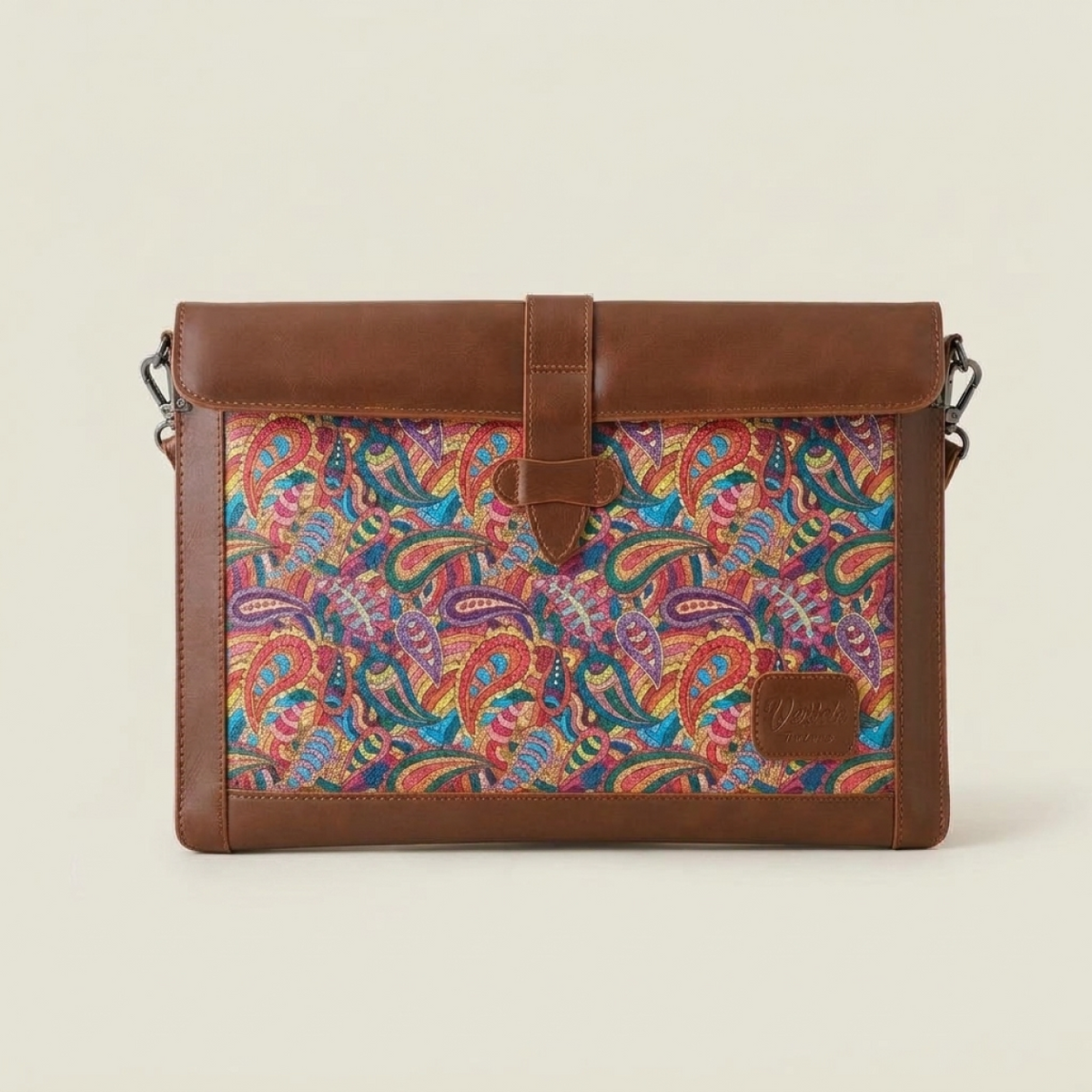 Porte-documents en cuir pour MacBook