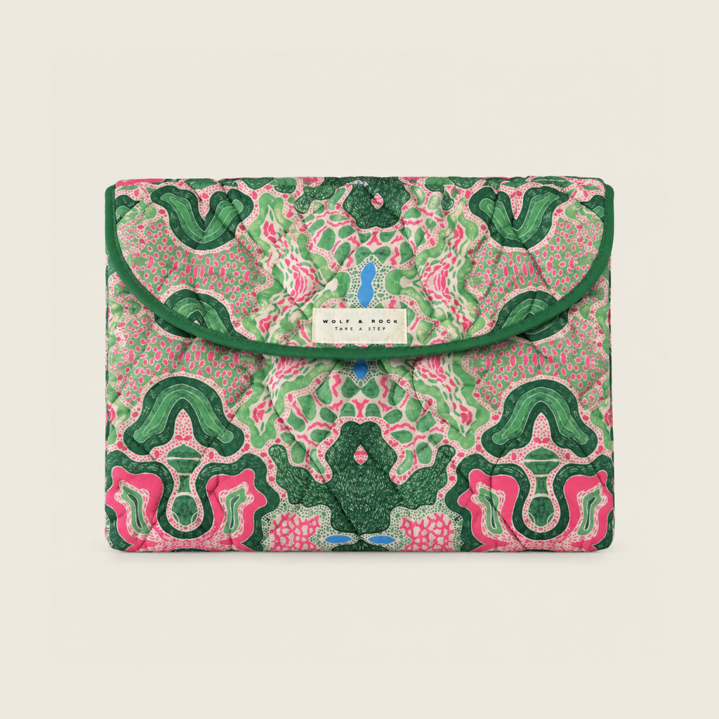 Pochette Macbook Jardin Pop