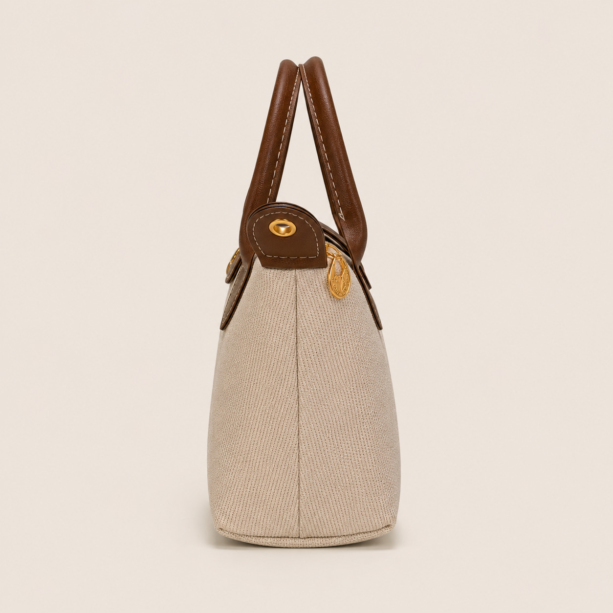 Sac Bandoulière en Toile Crème