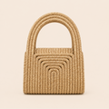 Pochette en Paille Naturelle